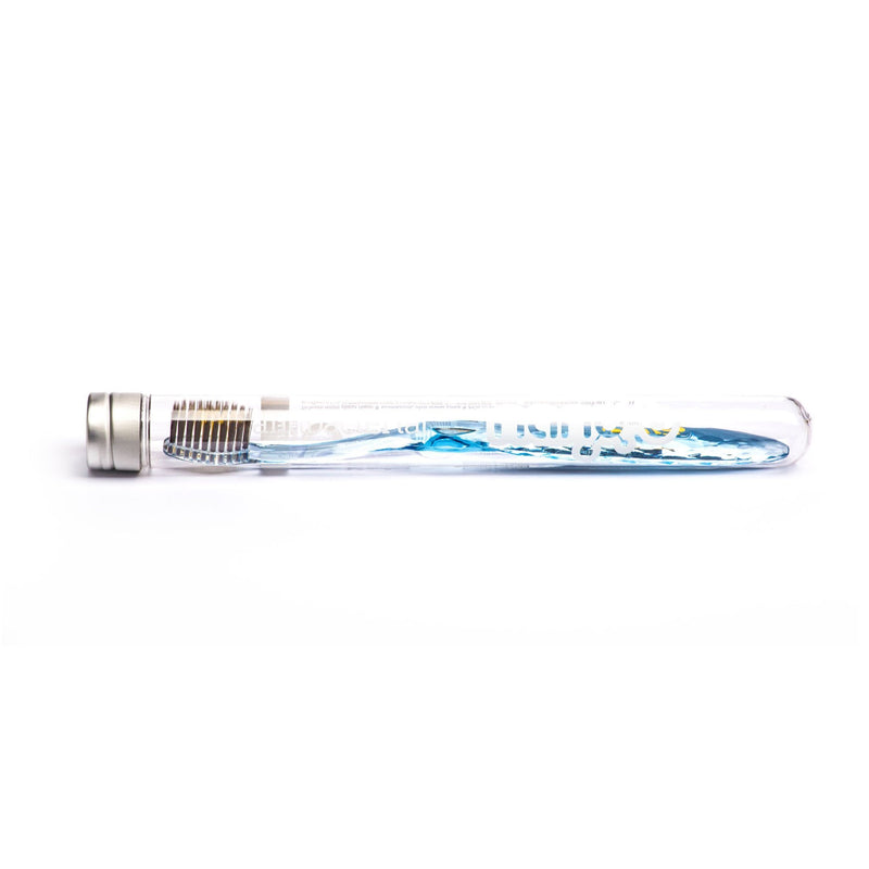 Cepillo de Dientes Antibacterias con Filamentos de ORO y Carbón Activo - Amoreco