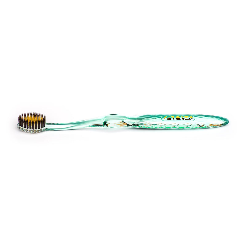Cepillo de Dientes Antibacterias con Filamentos de ORO y Carbón Activo - Amoreco