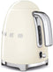 SMEG KLF03CREU - Hervidor eléctrico - 1.7L - 2400 W - Amoreco