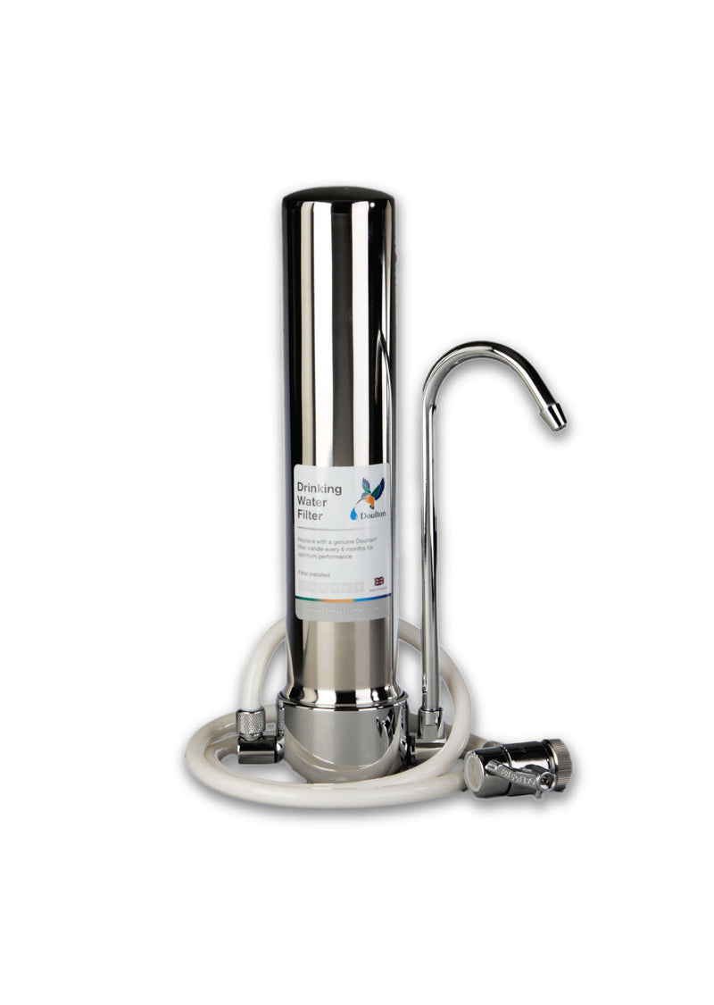 Filtro Sobrencimera con conexion a grifo - HCS - Acero INOX - Amoreco
