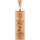 Botella de Vidrio con funda de Corcho - RENACER - Amoreco