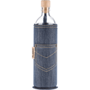 Botella de Vidrio con funda de Neopreno - JEANS - Amoreco