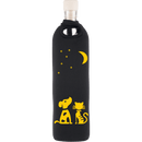 Botella de Vidrio con funda de Neopreno - LUZ DE LUNA - Amoreco