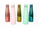 Botella Termo de Acero Inoxidable - Efecto Escarcha ROSA - 550ml - Amoreco