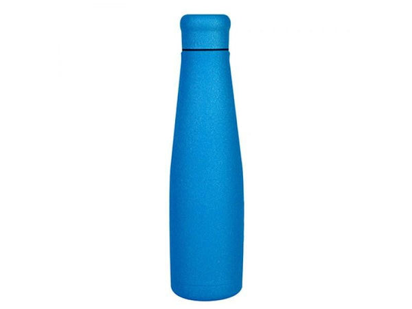 Botella Termo de Acero Inoxidable - PURPURINA AZUL - 550ml - Amoreco