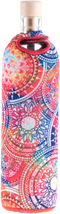 Botella de Vidrio con funda de Neopreno - MANDALAS - Amoreco