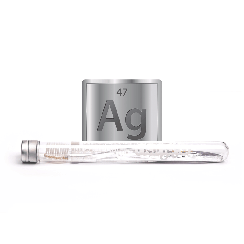 Cepillo de Dientes Antibacterias con filamentos de PLATA - Amoreco