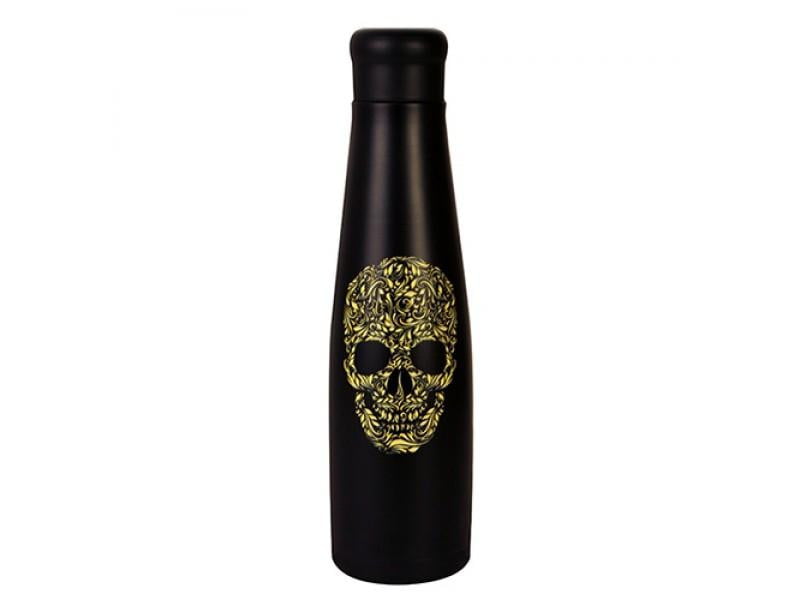 Botella Termo de Acero Inoxidable - CALAVERA - 550ml - Amoreco