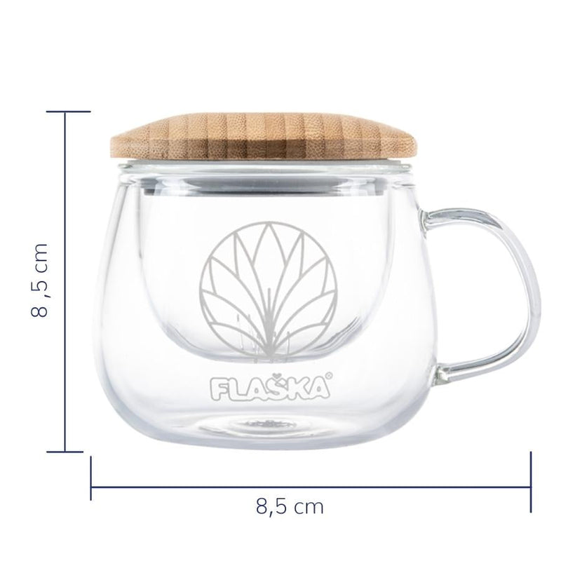 medidas de la taza angelica Flaska